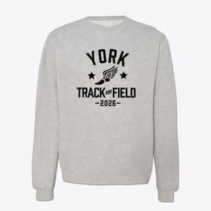 York Elementary School Track and Field Crewneck Sweatshirt