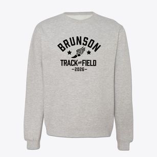 Brunson Elementary School Track and Field Crewneck Sweatshirt