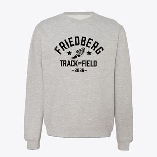 Friedberg Elementary School Track and Field Crewneck Sweatshirt