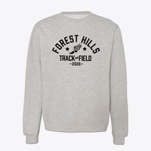 Forest Hills Middle School Track and Field Crewneck Sweatshirt