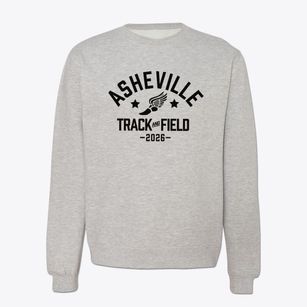 Asheville Middle School Track and Field Crewneck Sweatshirt