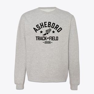 Asheboro High School Track and Field Crewneck Sweatshirt