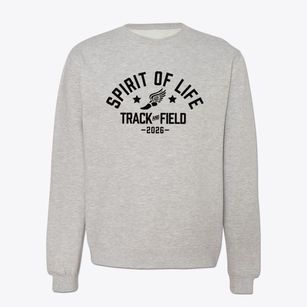 Spirit Of Life Parish Track and Field Crewneck Sweatshirt
