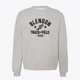 Blendon Middle School Track and Field Crewneck Sweatshirt
