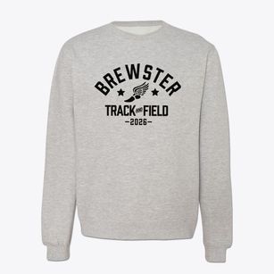 Brewster Elementary School Track and Field Crewneck Sweatshirt