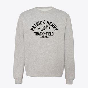 Patrick Henry Intermediate School Track and Field Crewneck Sweatshirt