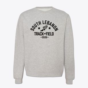 South Lebanon Elementary School Track and Field Crewneck Sweatshirt