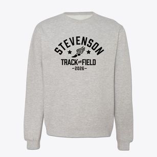 Stevenson Primary School Track and Field Crewneck Sweatshirt
