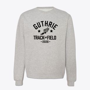 Guthrie Upper Elementary School Track and Field Crewneck Sweatshirt