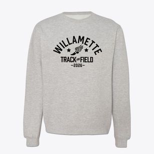 Willamette Christian School Track and Field Crewneck Sweatshirt