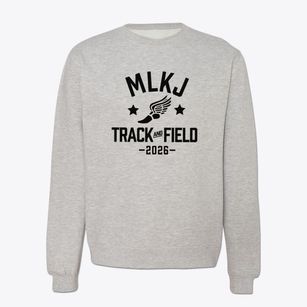 Martin Luther King Junior Elementary Track and Field Crewneck Sweatshirt