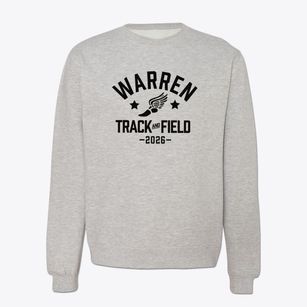 Warren Area Elementary Center Track and Field Crewneck Sweatshirt