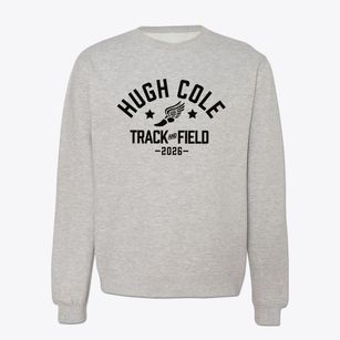 Hugh Cole Elementary School Track and Field Crewneck Sweatshirt