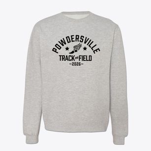 Powdersville Elementary School Track and Field Crewneck Sweatshirt