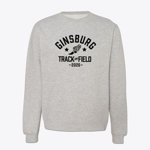 Ginsburg School Track and Field Crewneck Sweatshirt