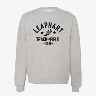 Leaphart Elementary School Track and Field Crewneck Sweatshirt