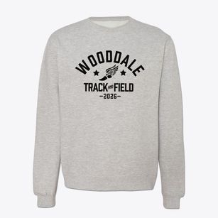 Wooddale Middle School Track and Field Crewneck Sweatshirt