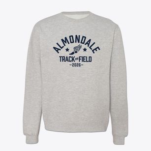 Almondale Elementary School Track and Field Crewneck Sweatshirt