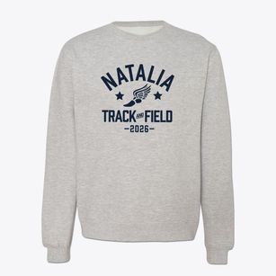Natalia Early Childhood Center Track and Field Crewneck Sweatshirt