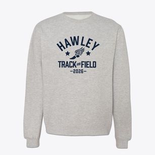 Hawley Middle School Track and Field Crewneck Sweatshirt