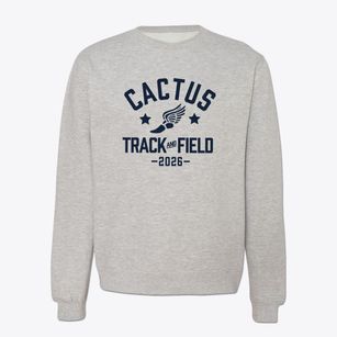 Cactus Elementary School Track and Field Crewneck Sweatshirt