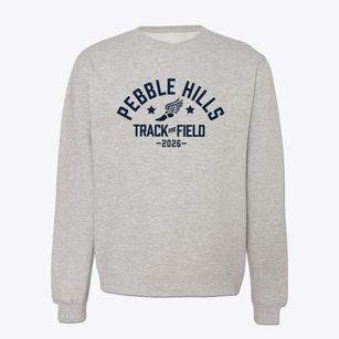 Pebble Hills High School Track and Field Crewneck Sweatshirt