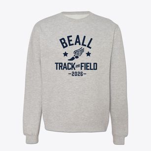 Beall Elementary School Track and Field Crewneck Sweatshirt