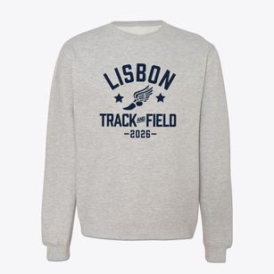 Lisbon Elementary School Track and Field Crewneck Sweatshirt