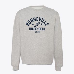 Bonneville Elementary School Track and Field Crewneck Sweatshirt