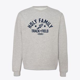 Holy Family School Track and Field Crewneck Sweatshirt