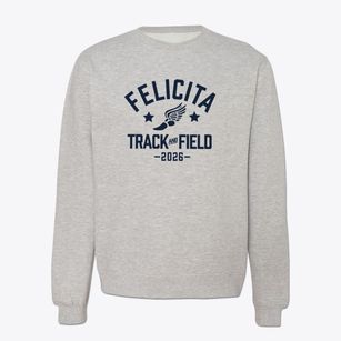 Felicita Elementary School Track and Field Crewneck Sweatshirt