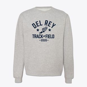 Del Rey Elementary School Track and Field Crewneck Sweatshirt