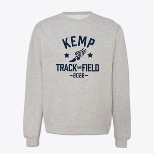 Kemp Elementary School Track and Field Crewneck Sweatshirt