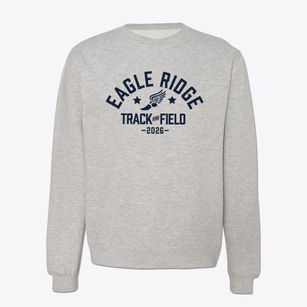 Eagle Ridge Academy Track and Field Crewneck Sweatshirt
