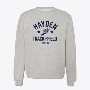 Hayden Middle School Track and Field Crewneck Sweatshirt