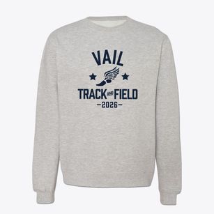 Vail Christian High School Track and Field Crewneck Sweatshirt