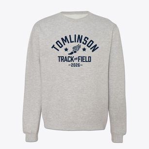 Tomlinson Middle School Track and Field Crewneck Sweatshirt