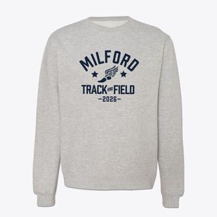 Milford Christian School Track and Field Crewneck Sweatshirt