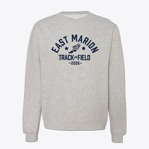 East Marion Elementary School Track and Field Crewneck Sweatshirt