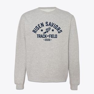 Risen Saviors Academy Track and Field Crewneck Sweatshirt
