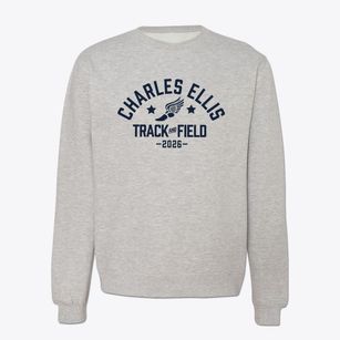 Charles Ellis Montessori Academy Track and Field Crewneck Sweatshirt