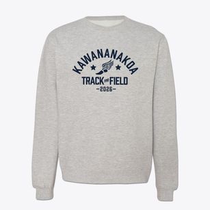 Kawananakoa Middle School Track and Field Crewneck Sweatshirt