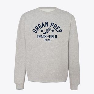 Urban Prep-west Campus Track and Field Crewneck Sweatshirt