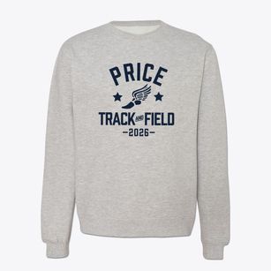 Price Elementary School Track and Field Crewneck Sweatshirt