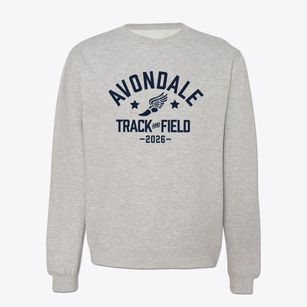 Avondale Elementary School Track and Field Crewneck Sweatshirt