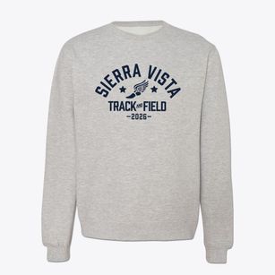 Sierra Vista Middle School Track and Field Crewneck Sweatshirt