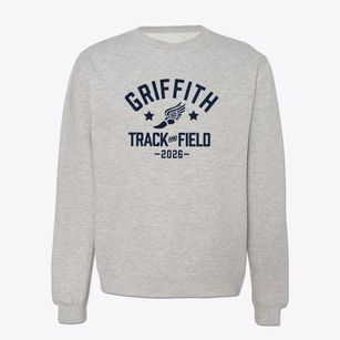 Griffith Junior High School Track and Field Crewneck Sweatshirt