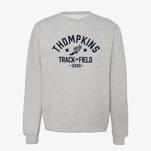 Thompkins Middle School Track and Field Crewneck Sweatshirt