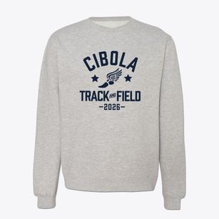 Cibola High School Track and Field Crewneck Sweatshirt