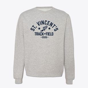 Saint Vincent's School Track and Field Crewneck Sweatshirt